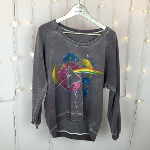 Chaser Pink Floyd Graphic Band Sweatshirt